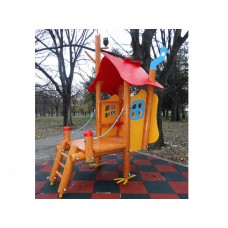 Детская игровой домик "Избушка на курьих ножках" Б 15