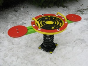 Качалка на пружине  "Лабиринт" А 02-5