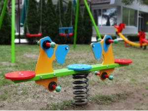 Качалка на пружине   А 02-6