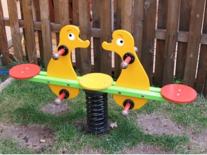 Качалка на пружине   А 02-7