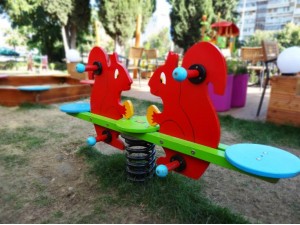 Качалка на пружине   А 02-9