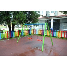 Качели детские двойные Л 06 С