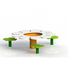 Песочница со стульчиками Б 06