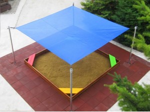 Теневой навес на песочницу Б 20