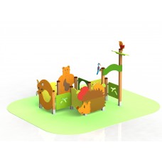 Детский игровой комплекс КД 42 "ЛЕСНАЯ АПТЕКА"