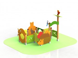 Детский игровой комплекс КД 42 "ЛЕСНАЯ АПТЕКА"