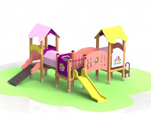 Детский игровой комплекс КД 45 "Маленькая принцесса"