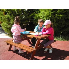 Детский столик со скамейками П03