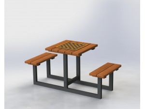 Шахматный стол на 2 человек