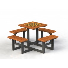 Шахматный стол на 4 человек