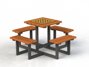 Шахматный стол на 4 человек