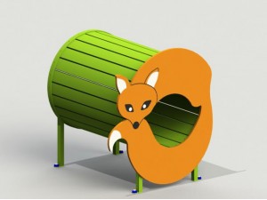 Детский туннель "Лисичка" Т 28