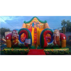 Надувная горка Бурундуки