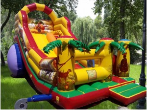 Надувная горка Индия