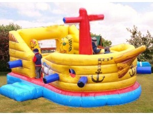 Надувная горка Кораблик