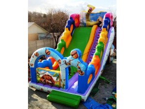 Надувная горка - батут Ледниковый период
