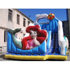 Надувная горка Морская принцесса