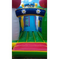Надувная горка-батут Ромашка