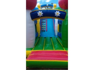 Надувная горка-батут Ромашка