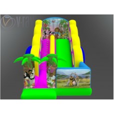 Надувная горка Сафари
