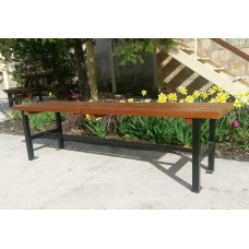 Скамейка садовая без спинки П 01-Б