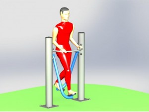 Уличный тренажер ФМС 7