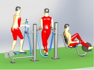 Уличный тренажер ФМС 8